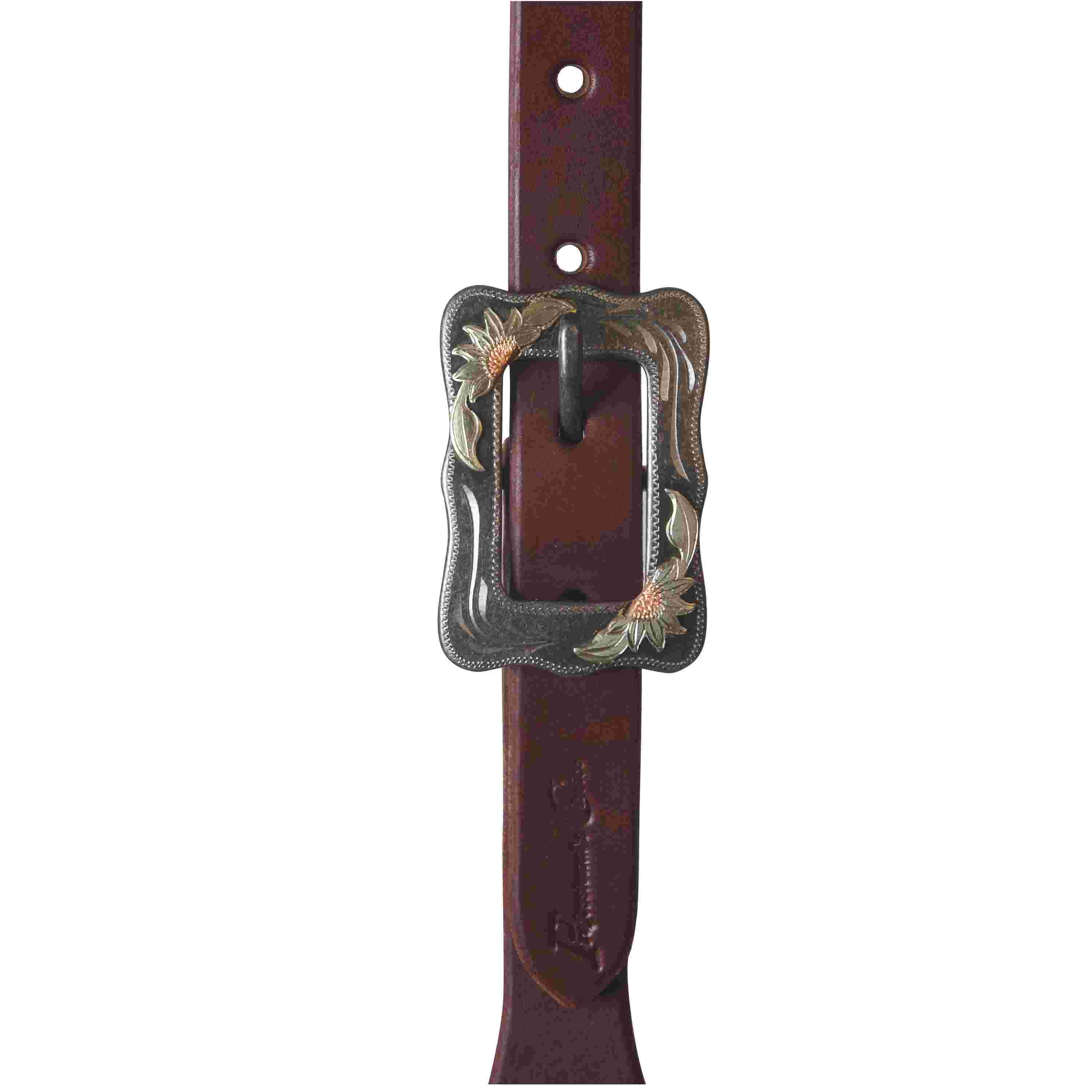 RH 3/4" Single Ear Sunflower Headstall