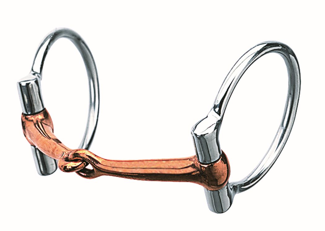 5" Copper Plated 2 1/2" D Ring