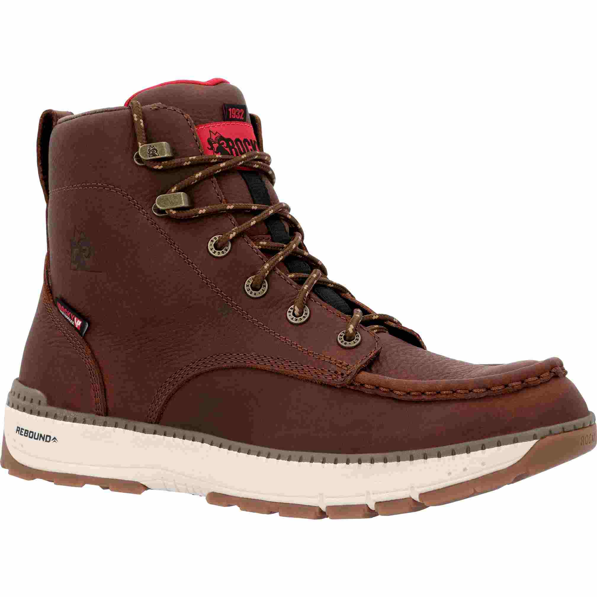 Rocky Men's H2O Brown Work Boot