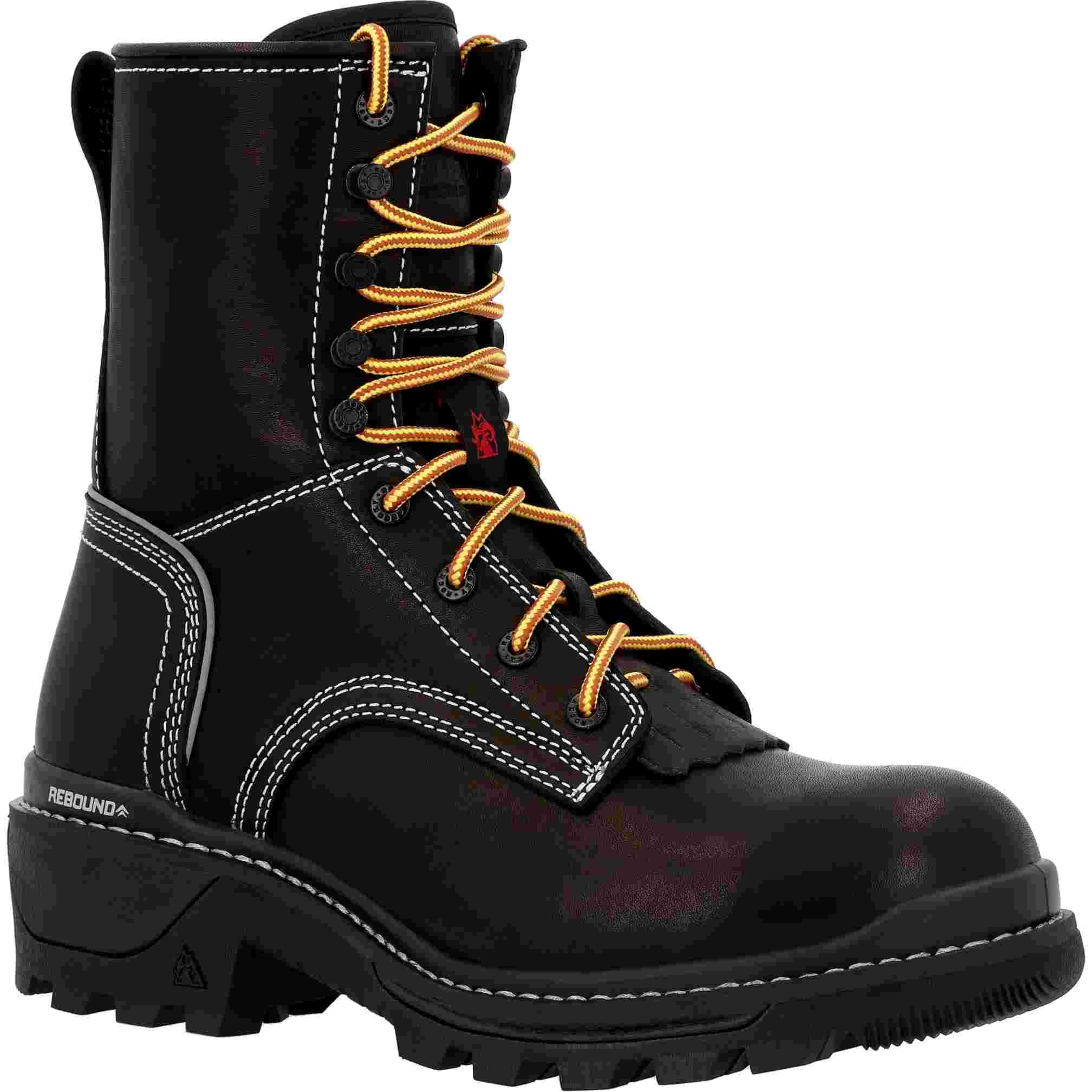Rocky Men's H2O Black Logger Boot