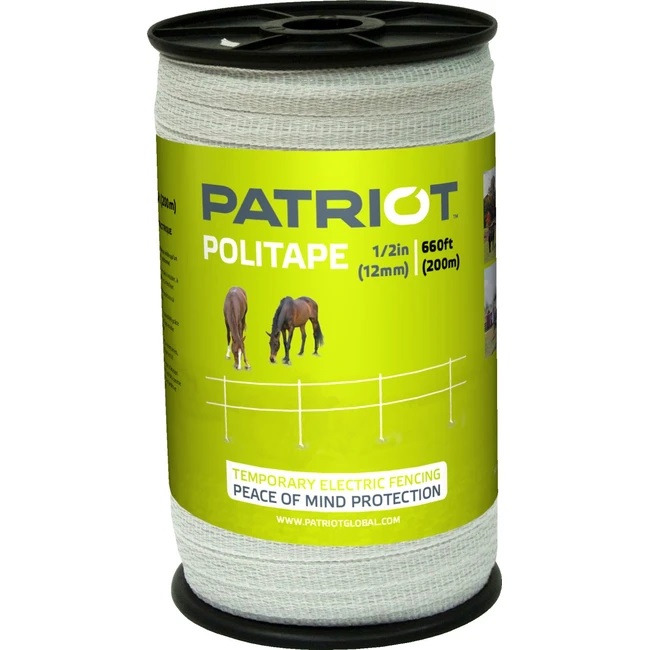 PATRIOT POLITAPE WHITE 660'