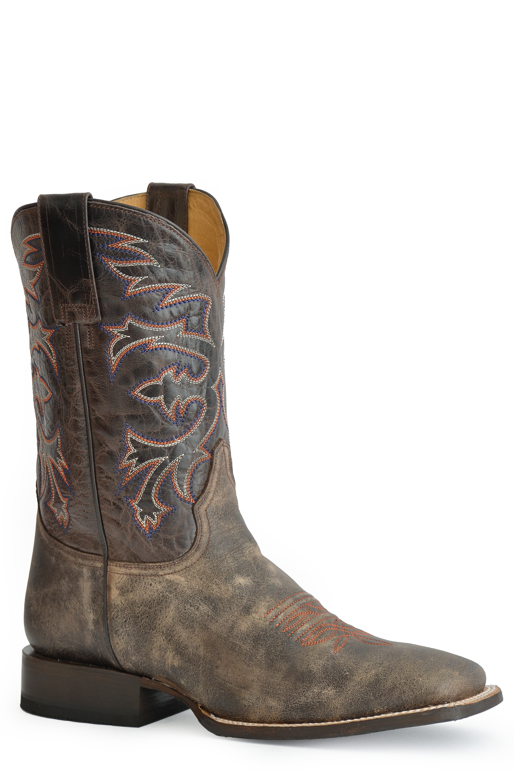 Steston Men's Marbled Brown Boot