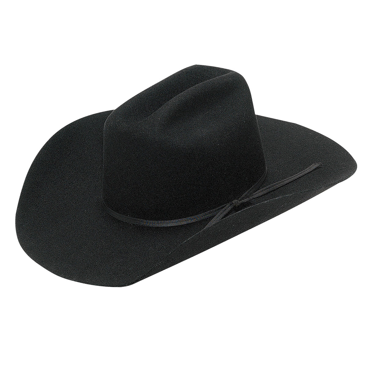 Twister Jr Cowboy Blk Wool Hat