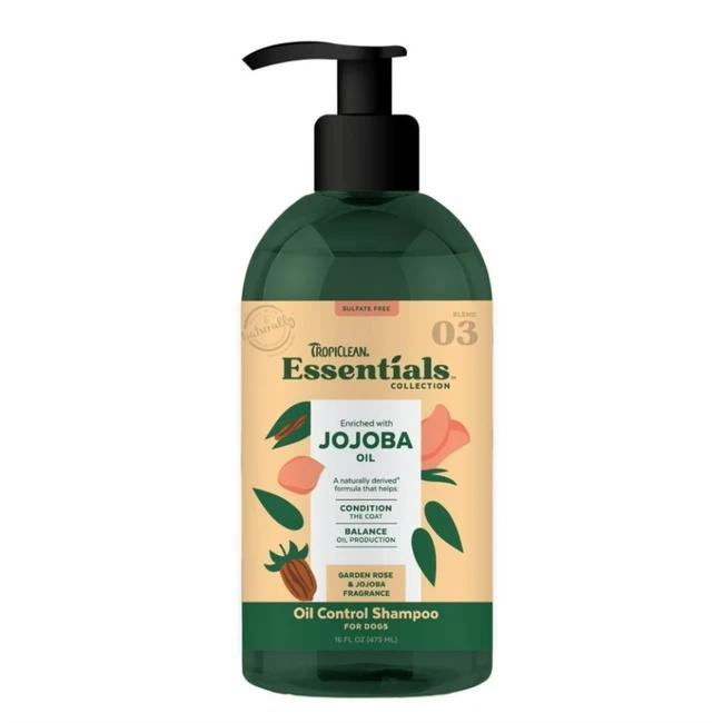 Tropiclean Essentials Jojoba Shampoo, 16 oz.