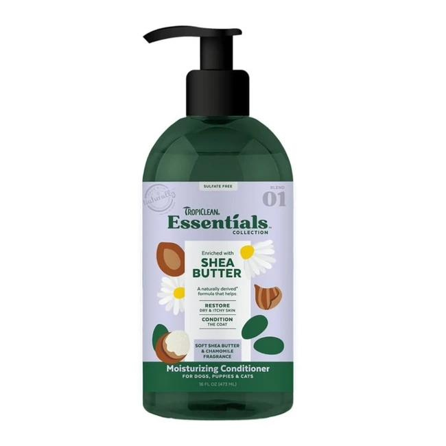 Tropiclean Essentials Shae Butter Conditioner, 16 oz.