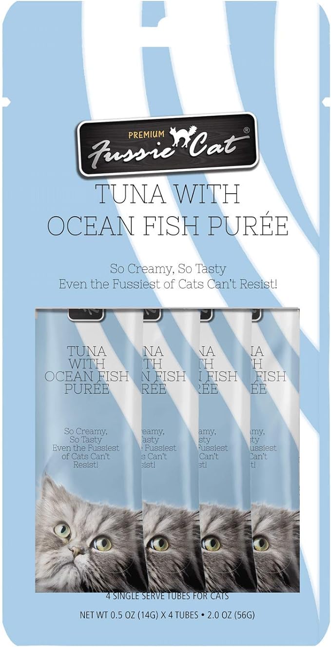 FUSSIE CAT OCEAN FISH PUREE 4PK