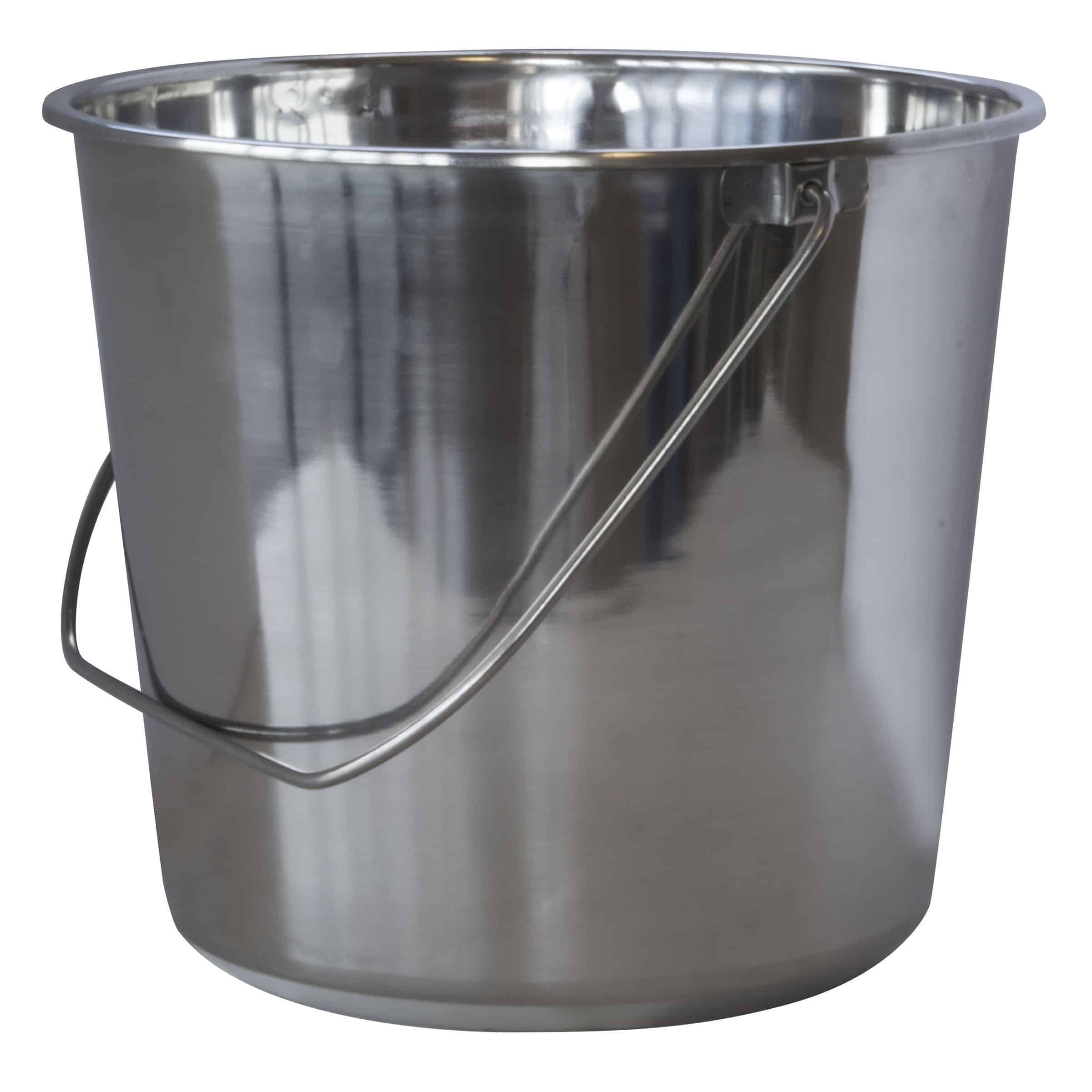 STAINLESS STEEL BUCKET 5.28 GALLON