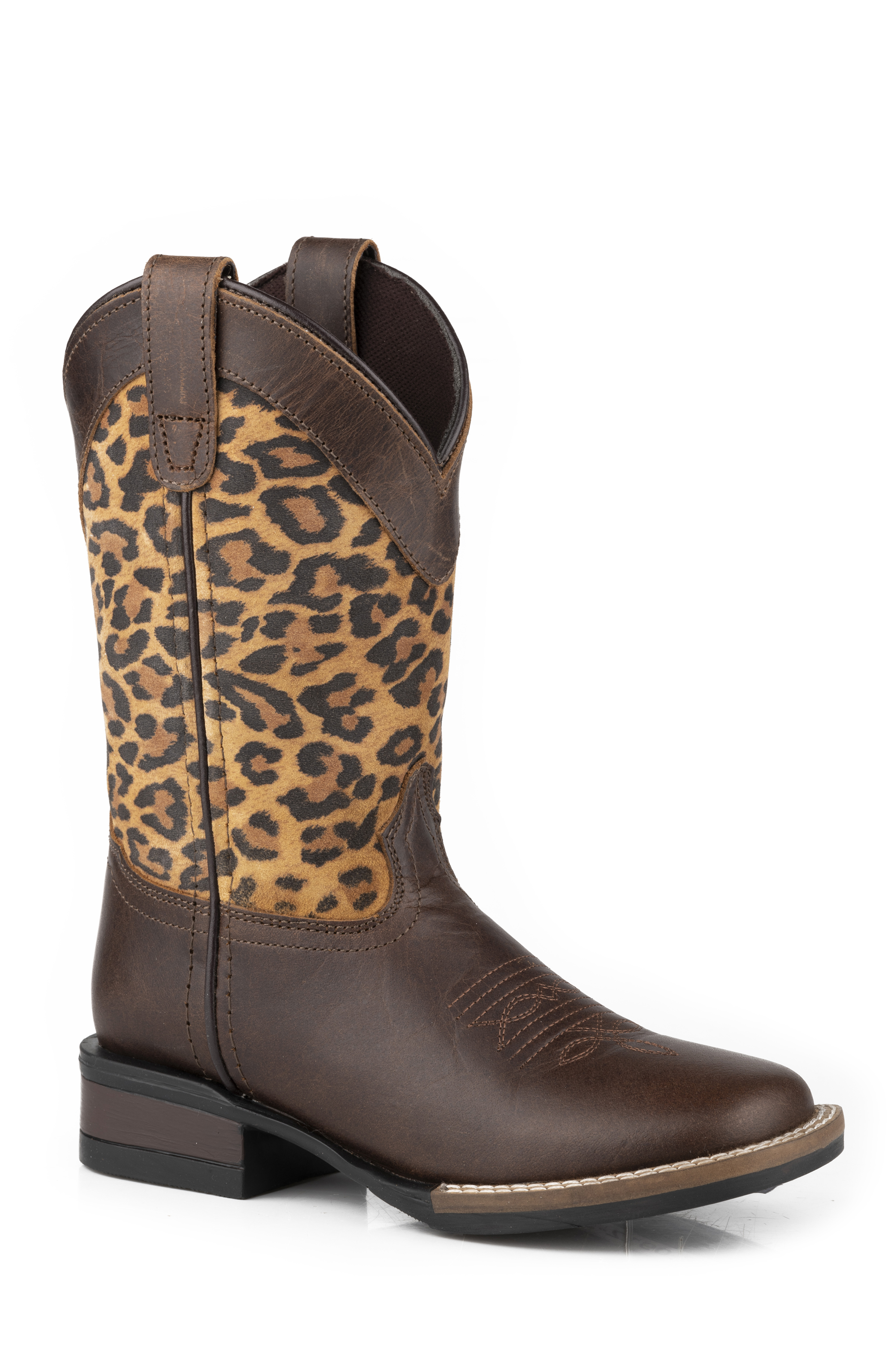Roper Girls Leopard Boot