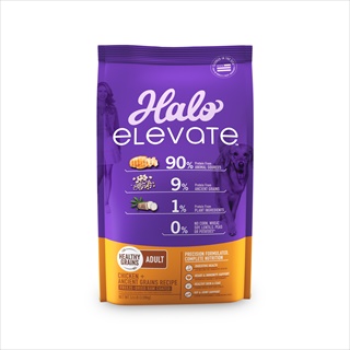 Halo Elevate Healthy Grains Chicken Recipe Adult Dry Dog Food 3.5lb