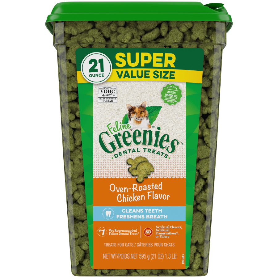 GREENIES FELINE ADULT CAT DENTAL TREATS