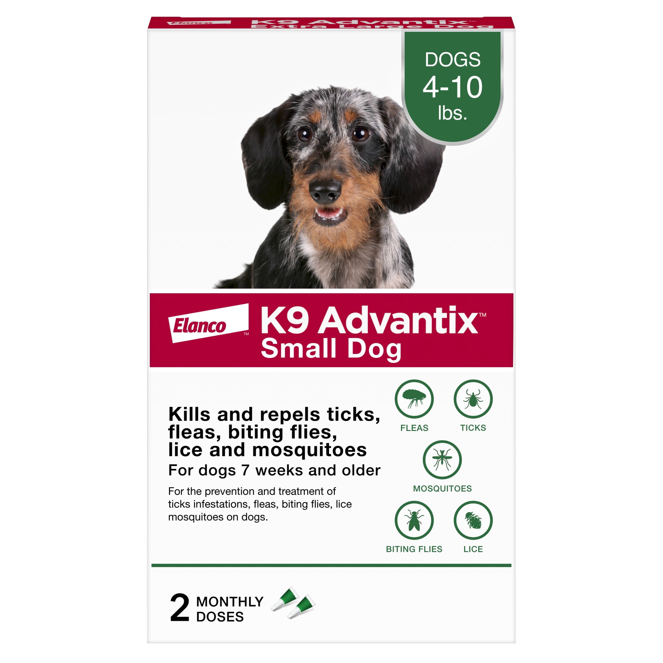K9 Advantix 4-10# 2dose