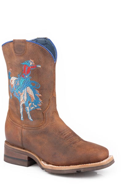 Roper Little Kid's Buckin Bronc Horse Rider Boot