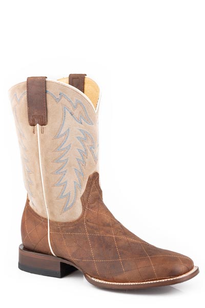 Roper Men's Oiled Leather Crossings Boot