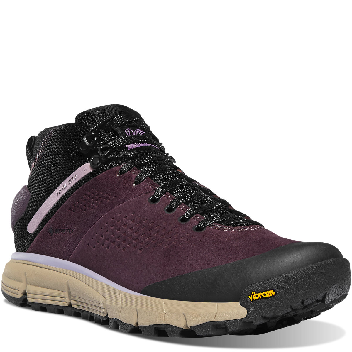 Danner Women's Trail 2650 Mid 4" GTX Hiking Boot, Marionberry & Black