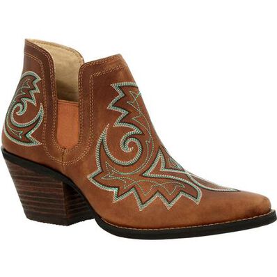 Crush By Durango Women's Golden Brown Western Fashion Bootie