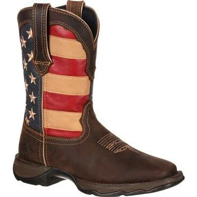 Lady Rebel by Durango Patriotic Pull-On Western Boot
