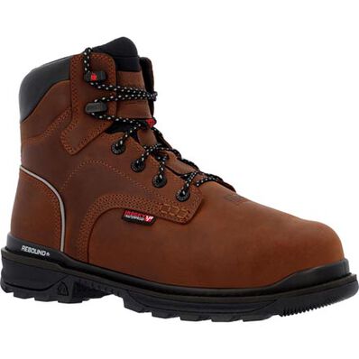 Rocky Men's Brown 9" Work Boot