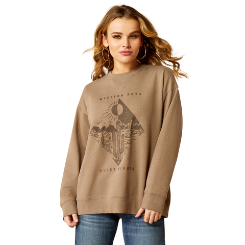 Ariat Women's Western Days Oversized Sweatshirt