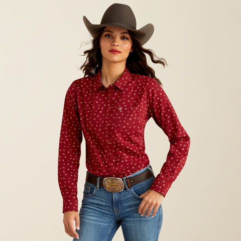 Ariat Women's Cattle Brand Kirby Stretch Shirt