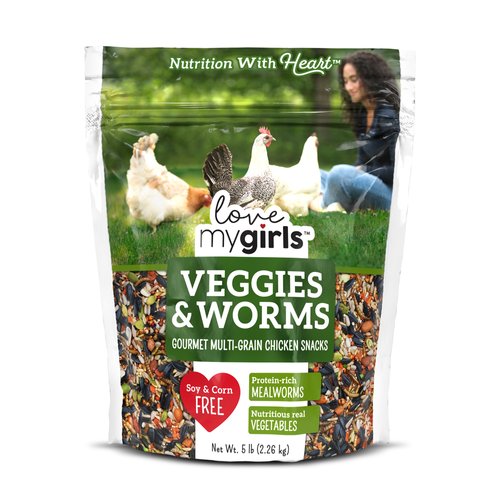 Veggies & Worms 5# Corn and Soy Free Treat