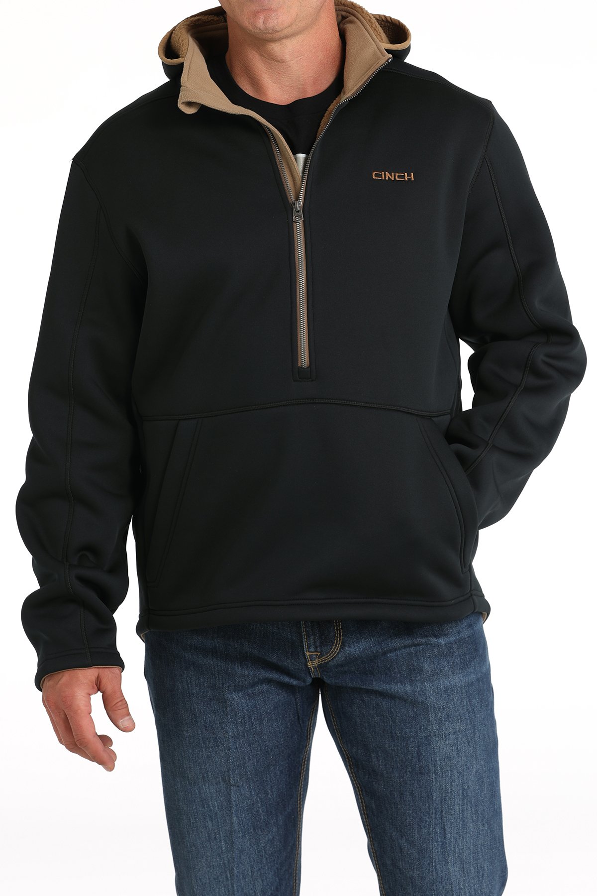 Cinch Men's Sherpa Tech Fleece Hoodie