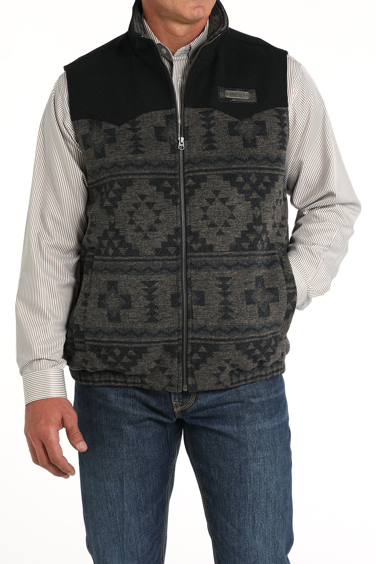 Cinch Men's Concealed Carry Wooly Blanket Lined Vest