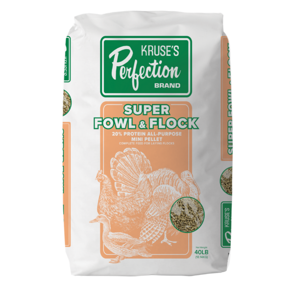 KRUSE'S PERFECTION SUPER FOWL & FLOCK AP, 40LB