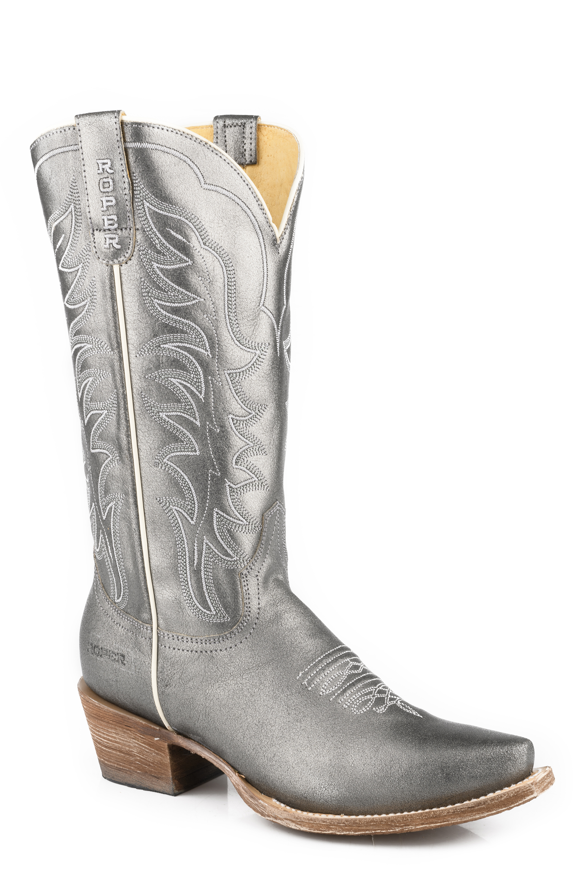 ROPER WOMEN'S SILVER LAYLA WESTERN BOOT