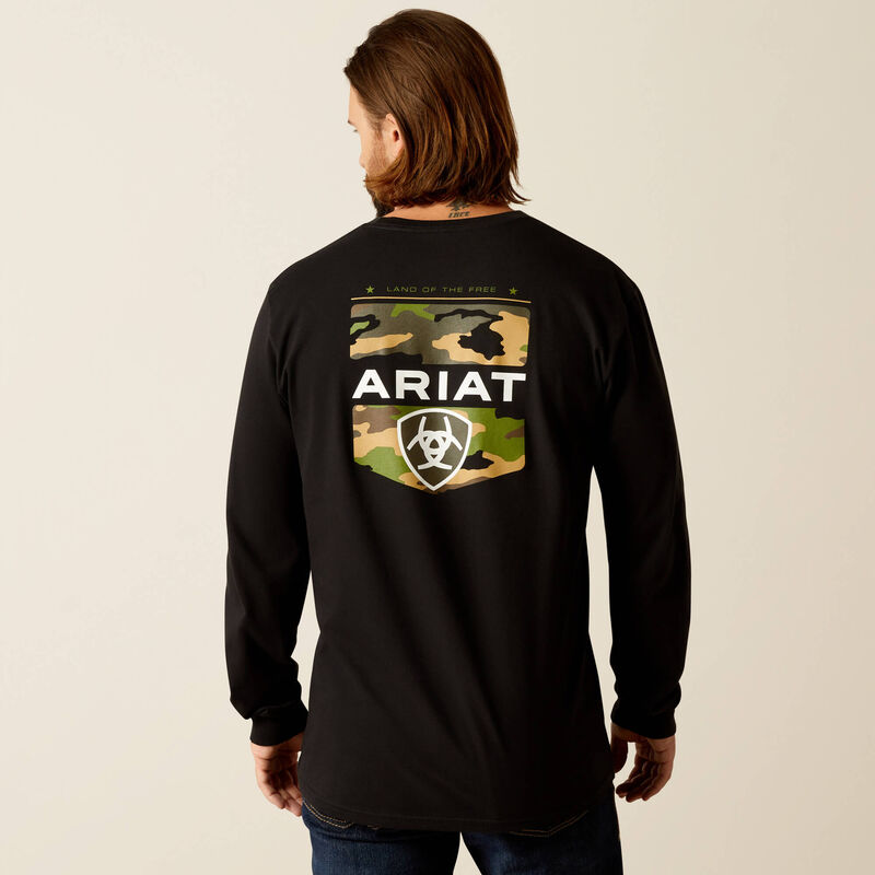 Men's Ariat Lotf Camo Shield T-Shirt