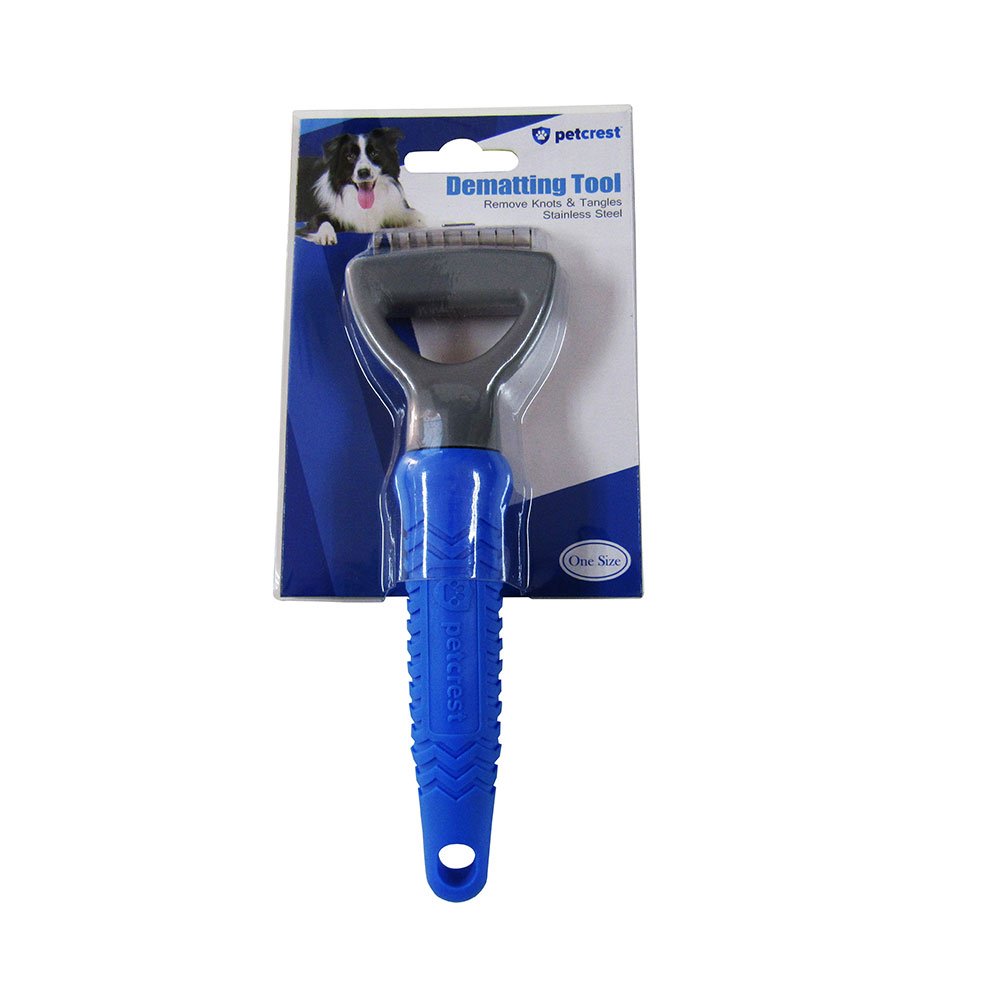 Pet Crest Dog Dematting Rake 10 Hook