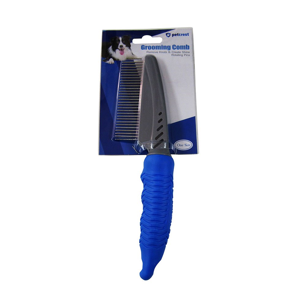 Pet Crest Dog Grooming Comb Fine