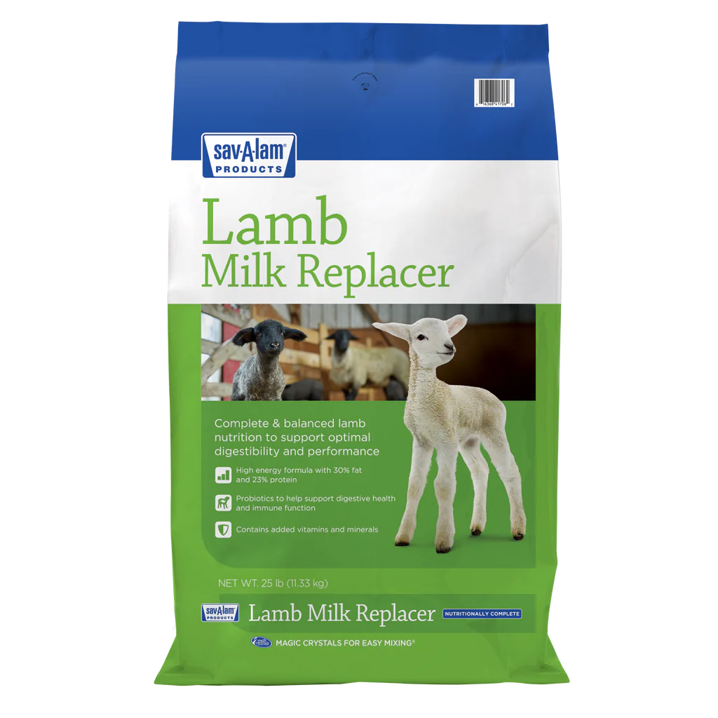 SAV-A-LAM LAMB MILK REPLACER, 25 LB.