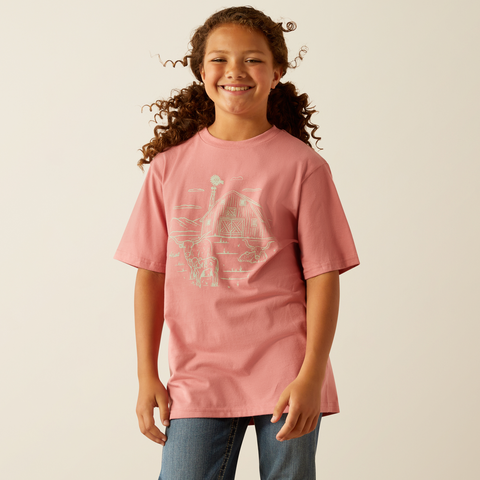 Ariat Youth Farm Scene Short Sleeve T-Shirt