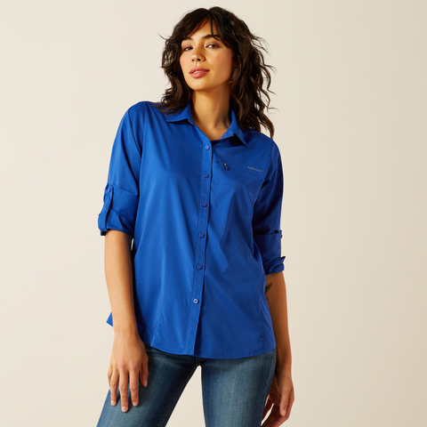 Ariat Women's Mazarine Blue VentTek Shirt