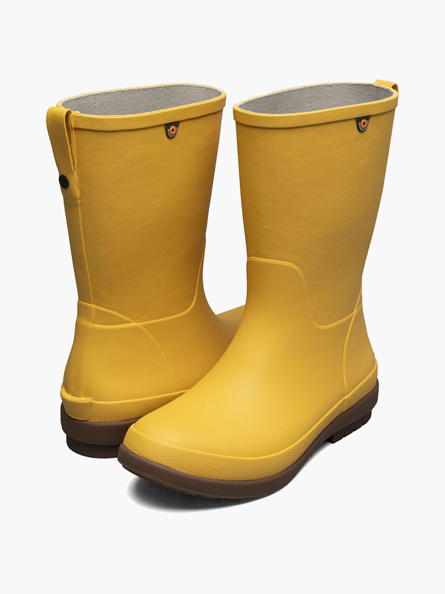 BOGS WOMEN'S AMANDA II MID RUBBERT BOOT - MUSTARD