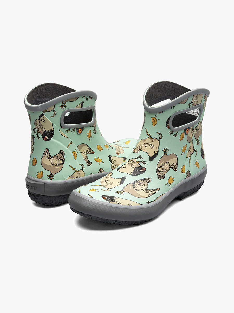 BOGS WOMEN'S PATCH ANKLE CHICKEN BOOT