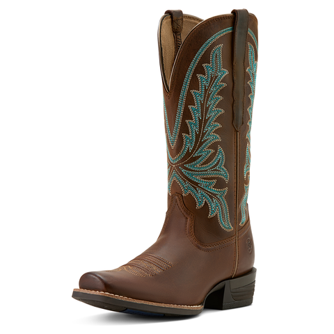 Ariat Women's Rock Creek Western Boot - Sassy Brown