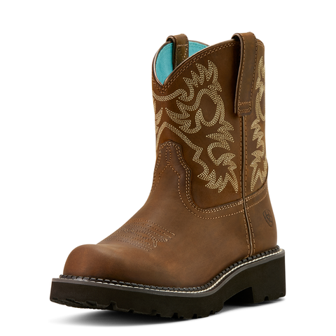 Ariat Women's Fatbaby Western Boot - Sassy Brown