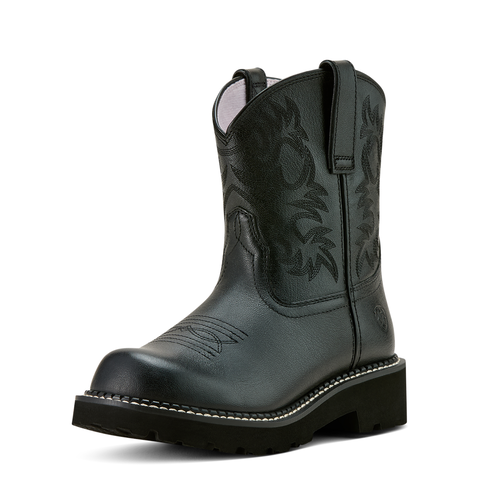 Ariat Women's Black Fatbaby Western Boot - Madison Avenue