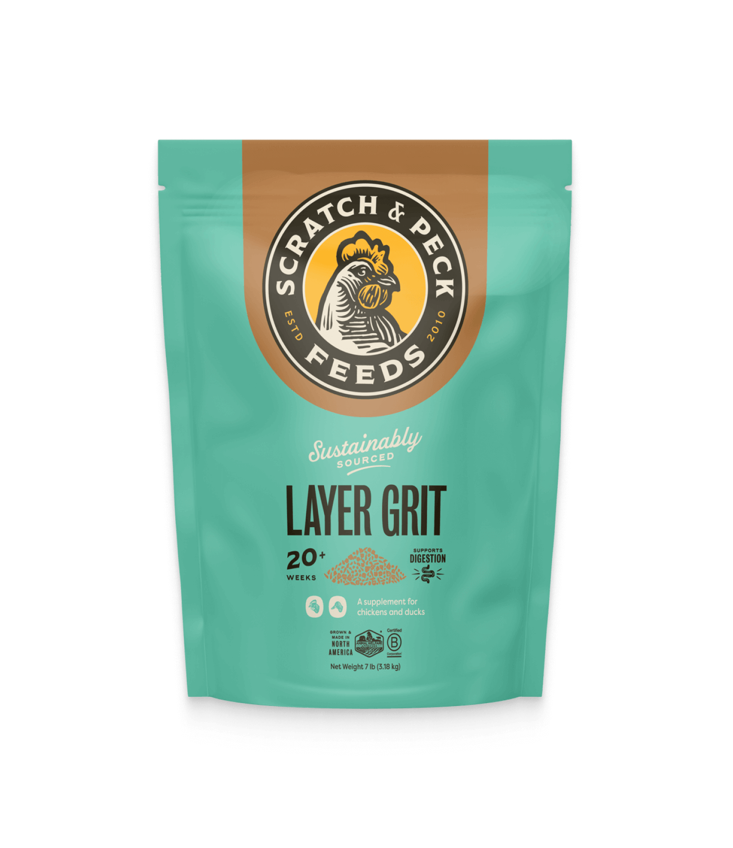 SCRATCH & PECK LAYER GRIT 7#
