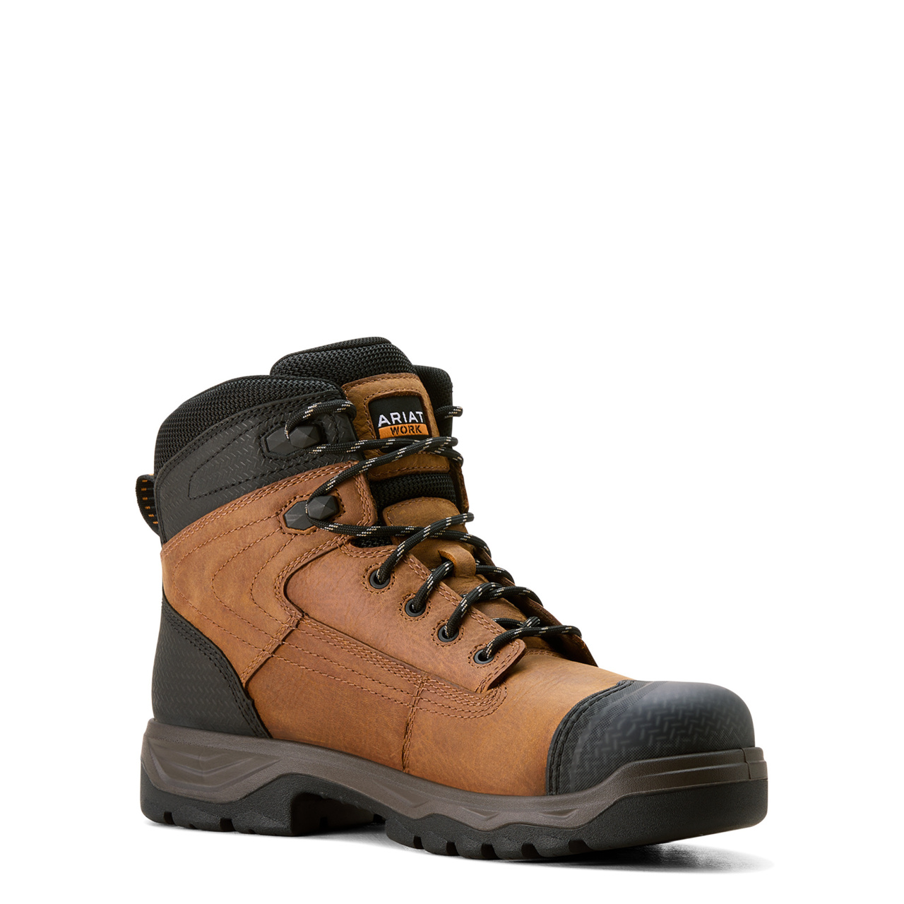 ARIAT MEN'S TURBO DURATREAD XTR 6" WATERPROOF CARBON TOE WORK BOOT -