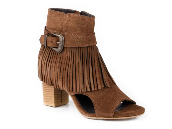 Roper Women's Mika Fringe Western Sandal