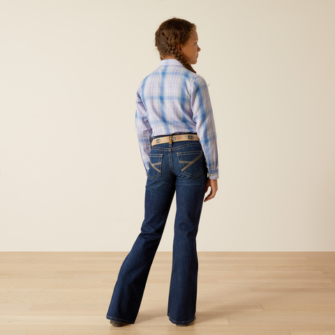Ariat Girl's Jordyn Flare Jean - Mina
