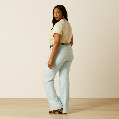 Ariat Women's Perfect Rise Jordyn Trouser - Ice