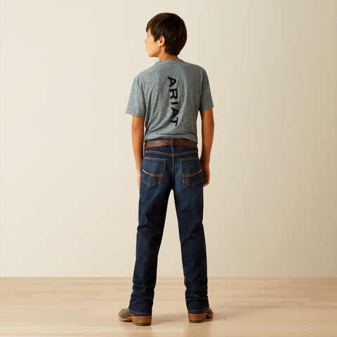 Ariat Boys Relaxed Rolland Boot Cut Jeans - Pima