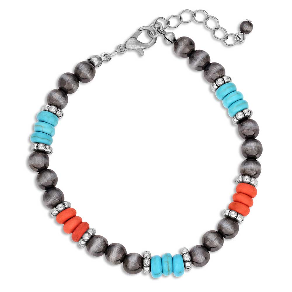 ATTITUDE JEWELRY BADLANDS BEADED BRACELET
