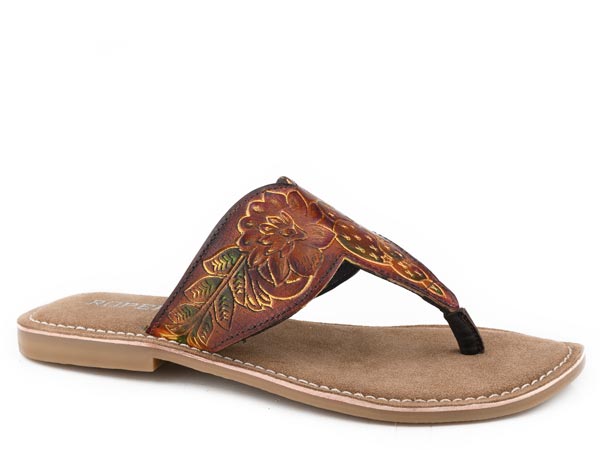 Roper Women's Dark Brown Juliet Sandal