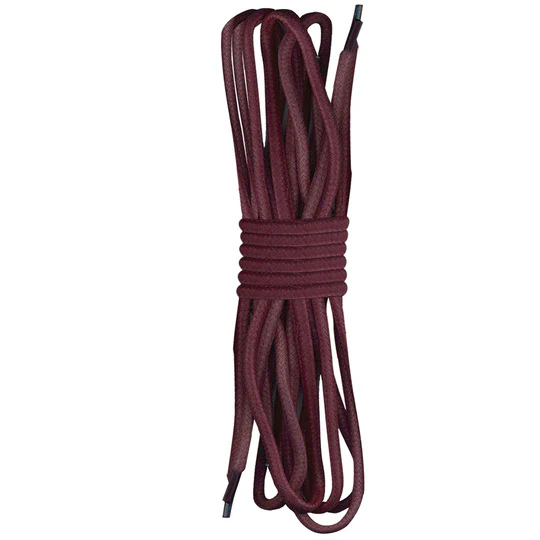 JobSite Premium Waxed Boot & Shoe Laces - Brown/60 inches