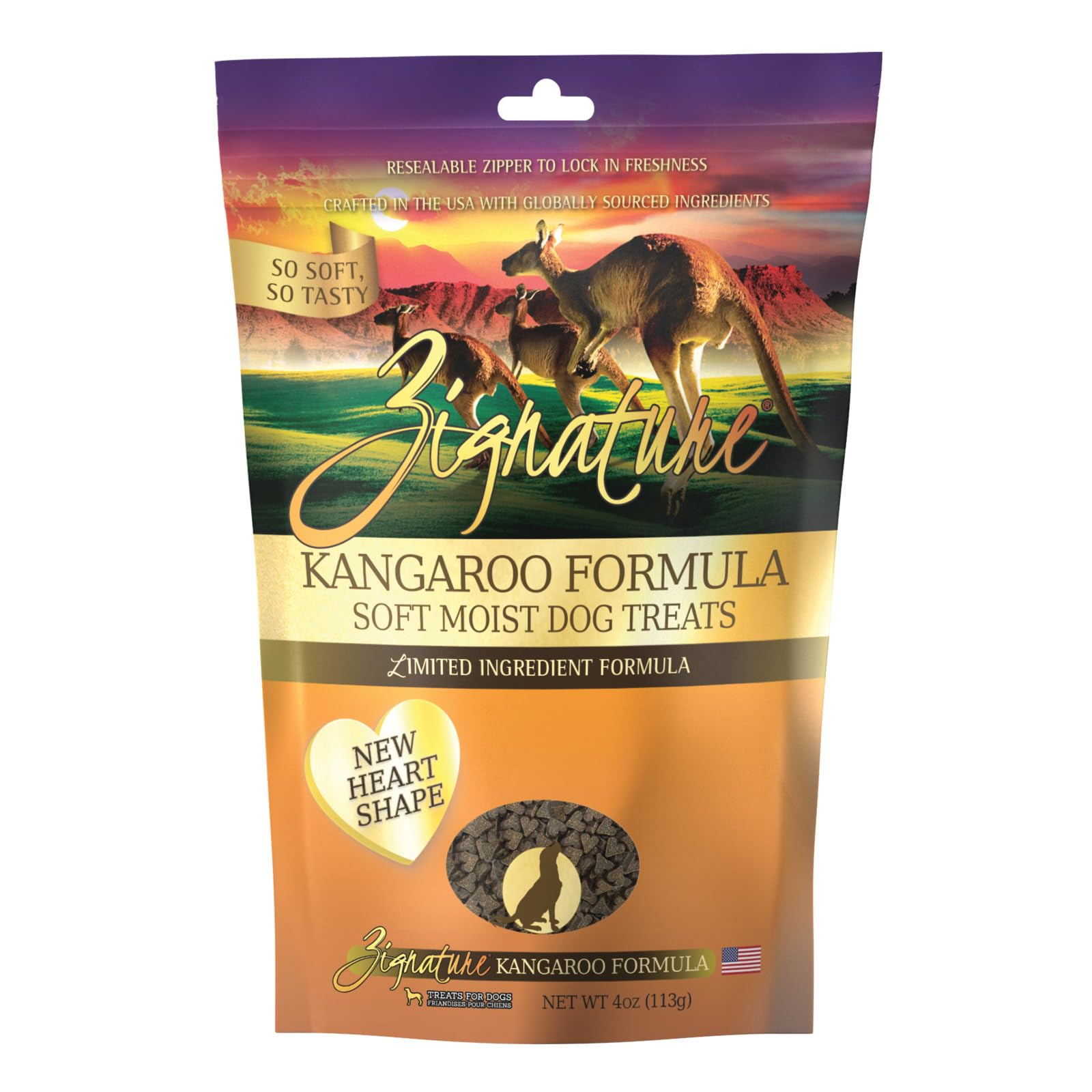 Zignature Kanga Soft Treats 4oz.