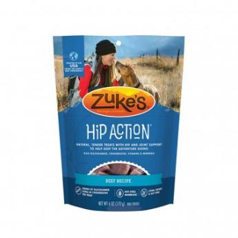 Zukes Hip Action Beef Dog Treat 6 oz